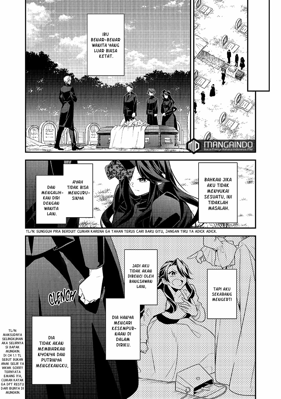 Danzaisareta Akuyaku Reijou wa, Gyakkou shite Kanpeki na Akujo wo Mezasu Chapter 1.2 - halaman 6