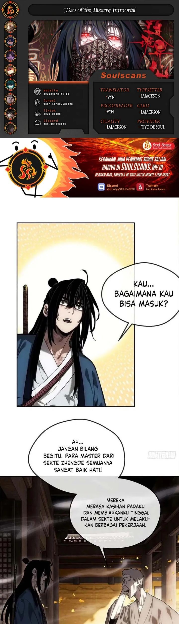 Dao of the Bizarre Immortal Chapter 46 - halaman 1
