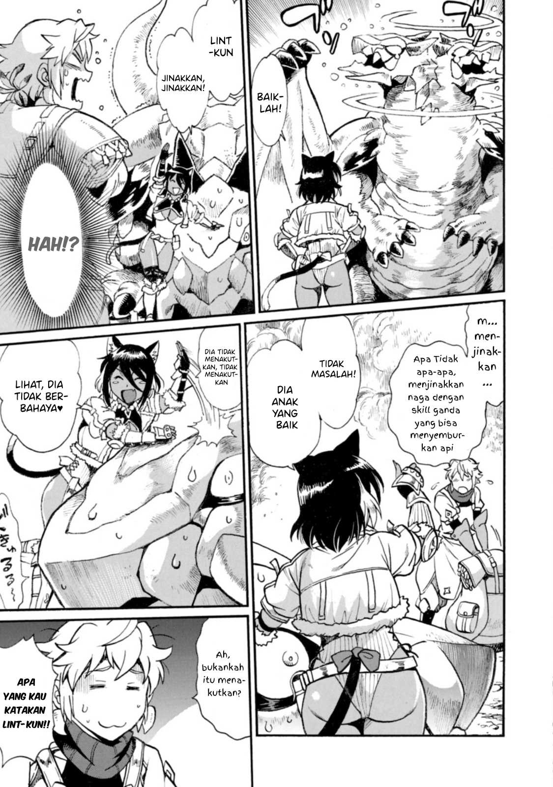 Dappou Tamer no Nariagari Boukentan: S-Rank Bishoujo Boukensha ga Ore no Juuma ni Natteimasu the Comic Chapter 3 - halaman 4