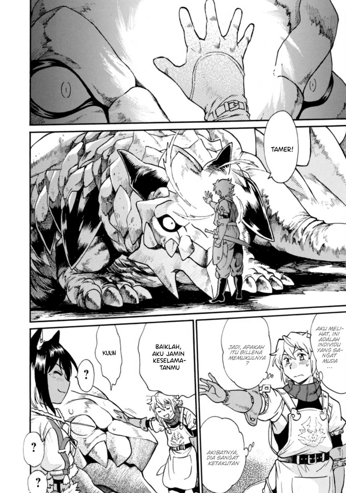 Dappou Tamer no Nariagari Boukentan: S-Rank Bishoujo Boukensha ga Ore no Juuma ni Natteimasu the Comic Chapter 3 - halaman 5