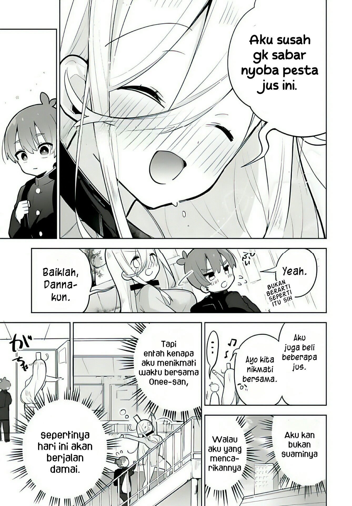 Darashinai Oneesan wo Kaitai Chapter 4 - halaman 7