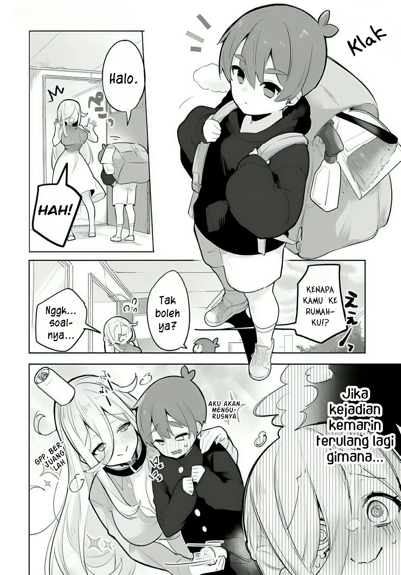 Darashinai Oneesan wo Kaitai Chapter 5 - halaman 8