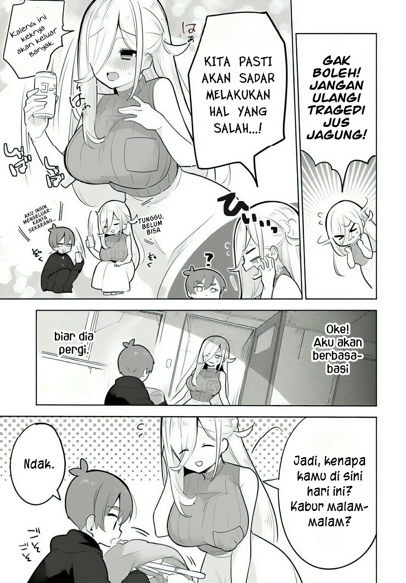 Darashinai Oneesan wo Kaitai Chapter 5 - halaman 9