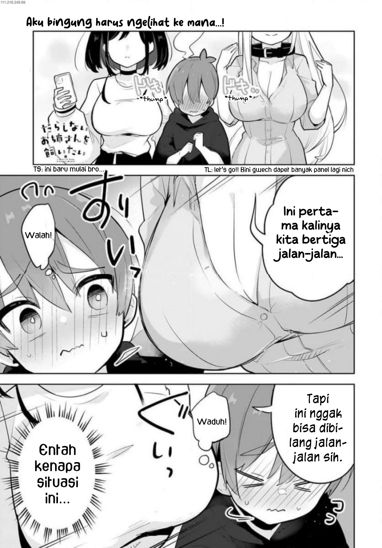 Darashinai Oneesan wo Kaitai Chapter 6 - halaman 1