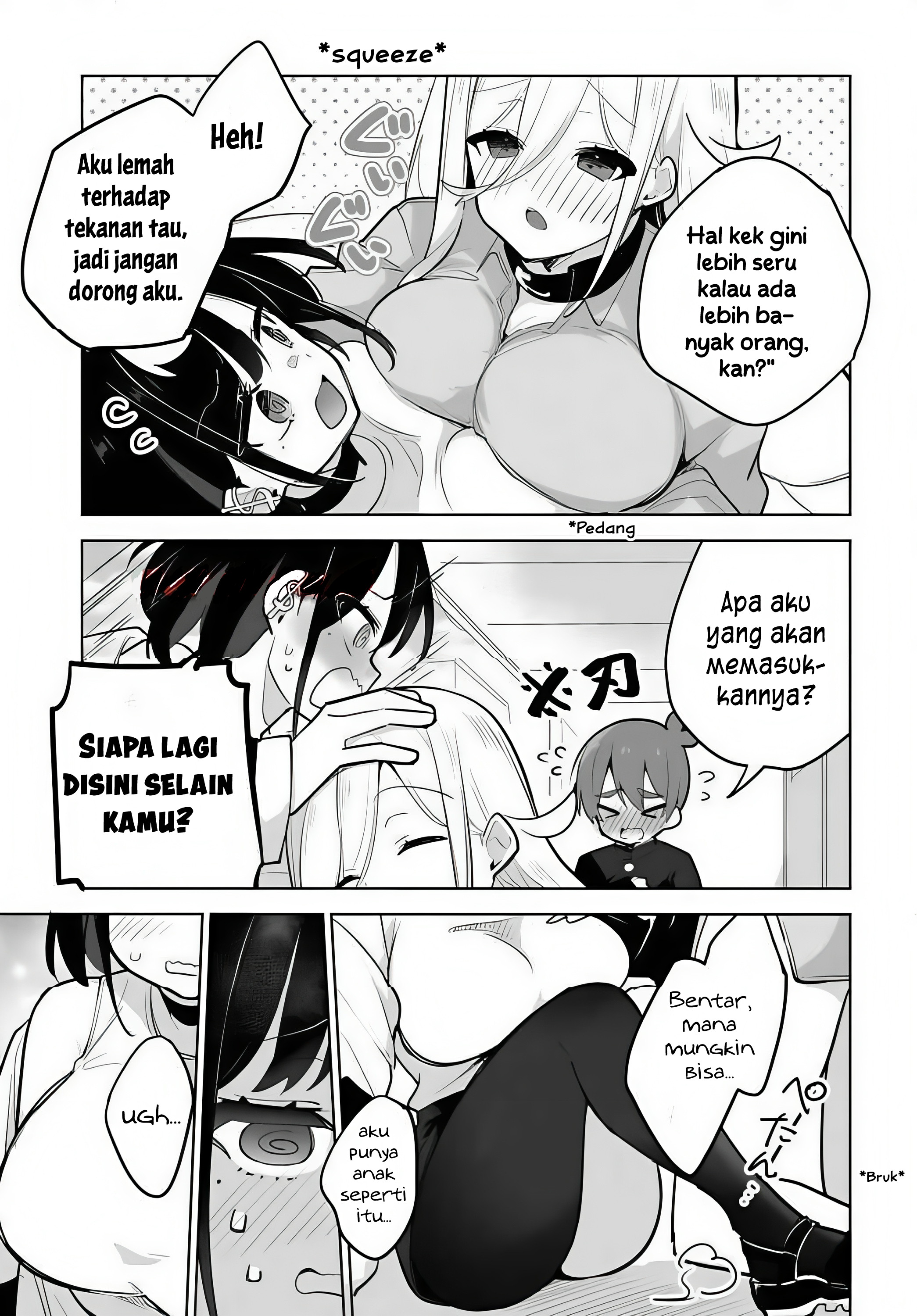 Darashinai Oneesan wo Kaitai Chapter 7.5 - halaman 10