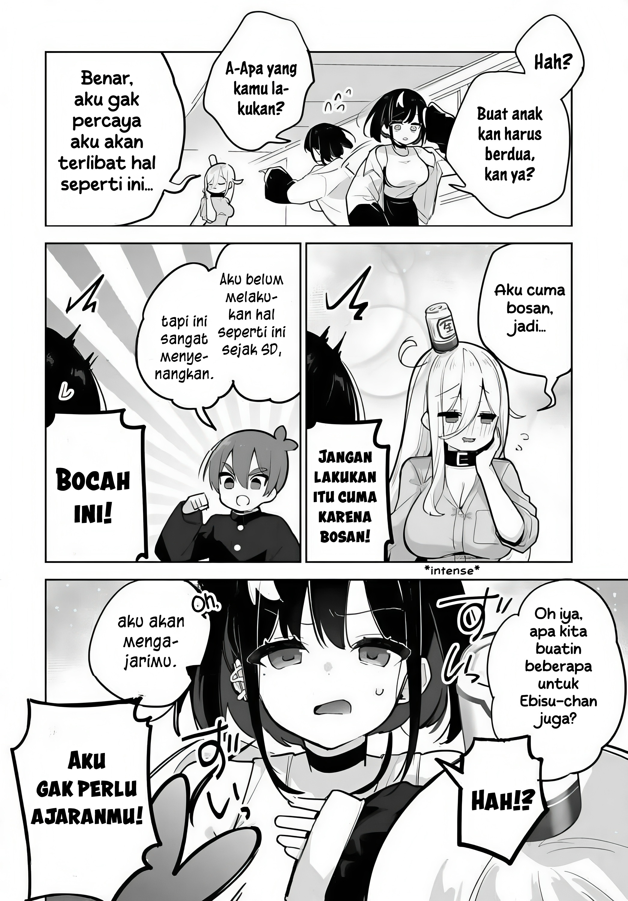 Darashinai Oneesan wo Kaitai Chapter 7.5 - halaman 9