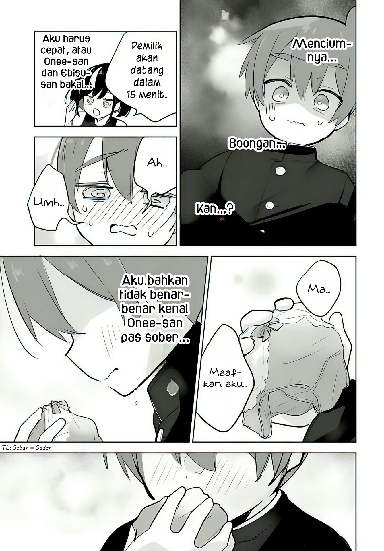 Darashinai Oneesan wo Kaitai Chapter 7 - halaman 13