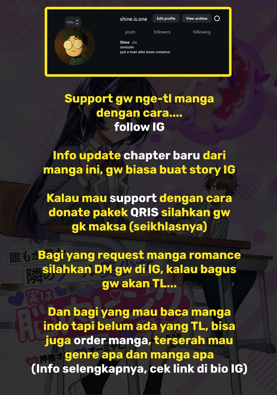 Daremo ga Urayamu Tonari no Cool Bishoujo, Jitsu wa Nounai Pink Sugiru Chapter 1 - halaman 24