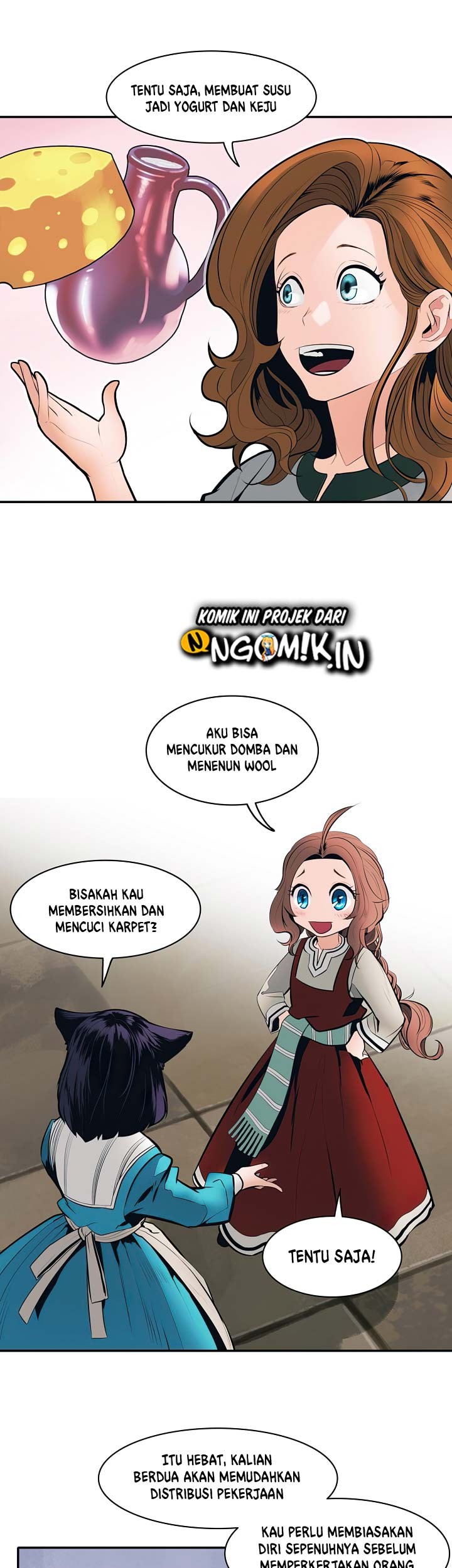 Dark Lady Isekai Chapter 74 - halaman 50
