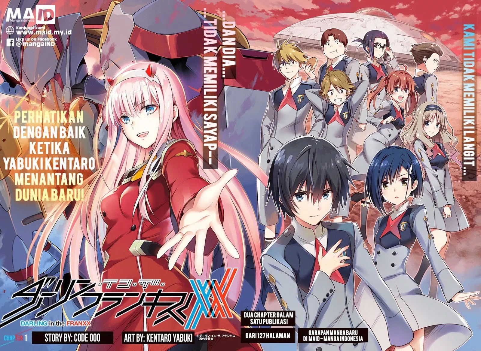 Darling in the FranXX Chapter 1 - halaman 3