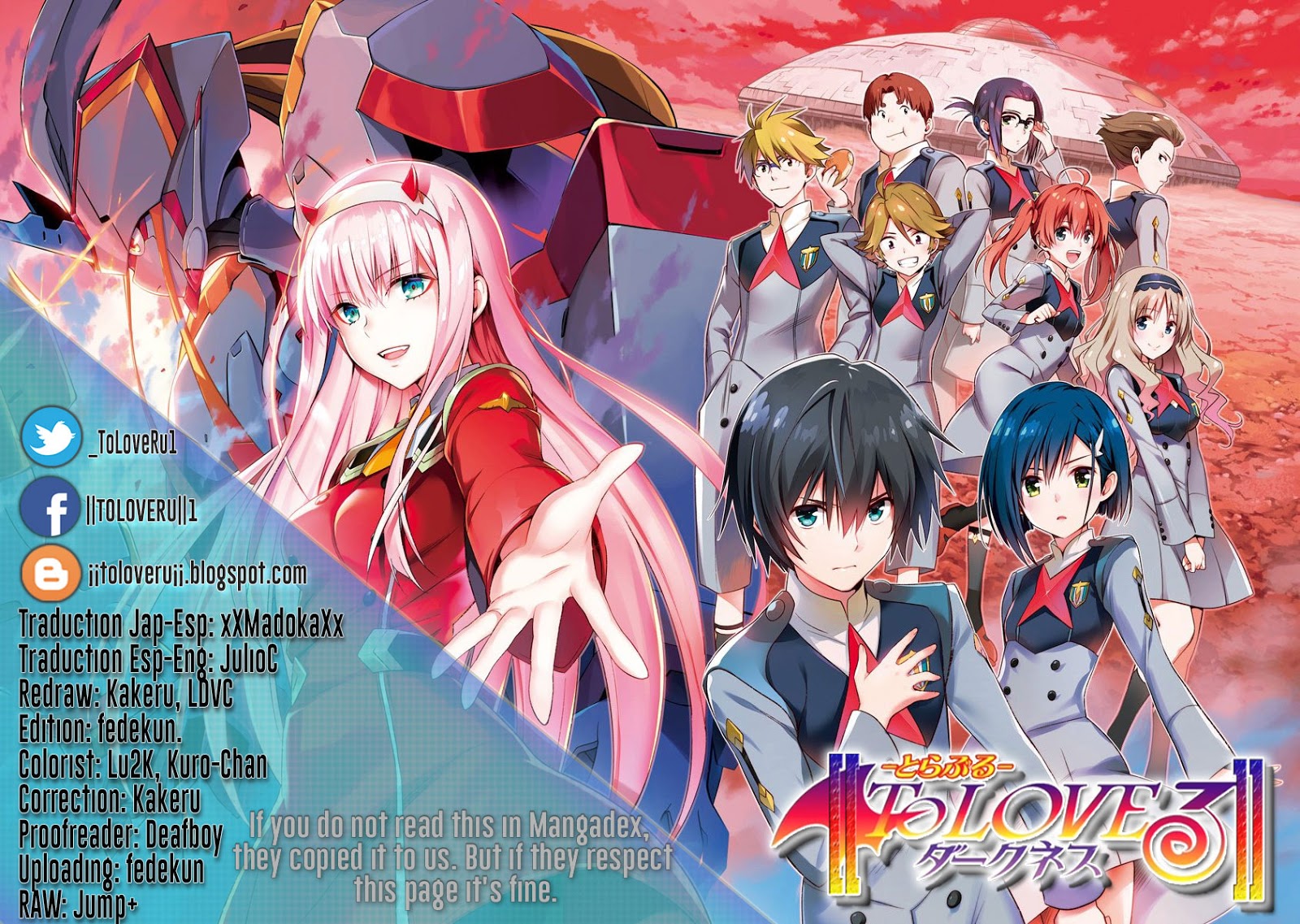 Darling in the FranXX Chapter 14 - halaman 1