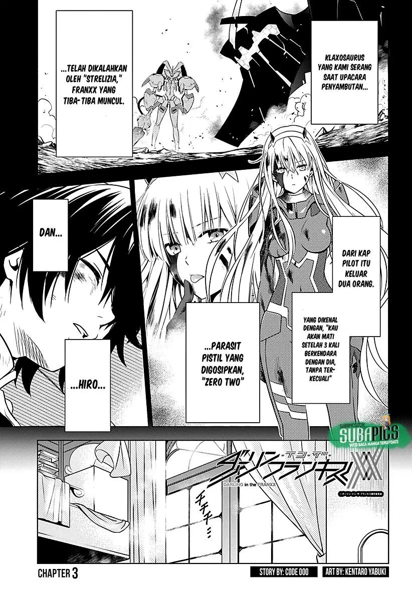 Darling in the FranXX Chapter 3 - halaman 3