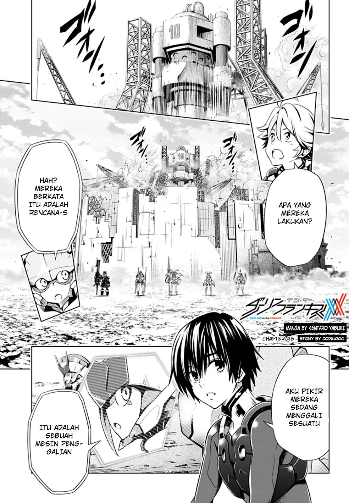 Darling in the FranXX Chapter 46 - halaman 1