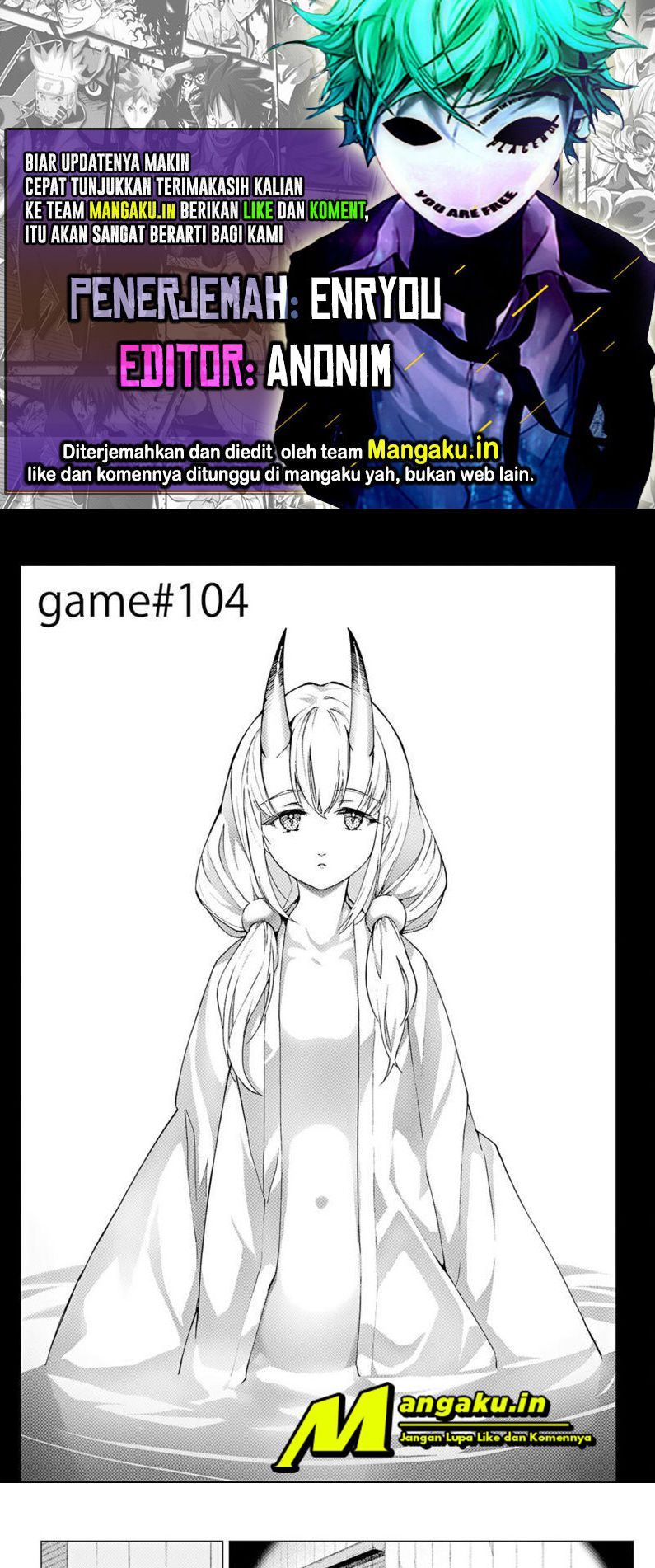 Darwins Game Chapter 104.1 - halaman 1