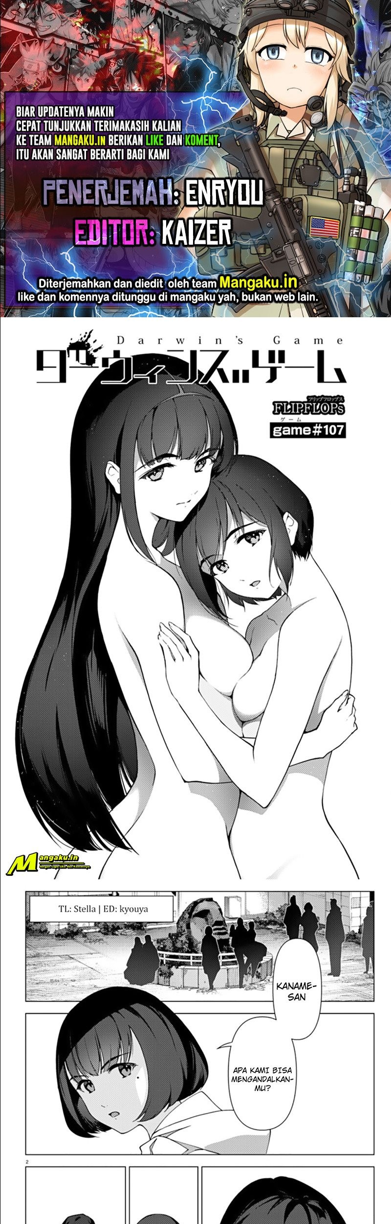 Darwins Game Chapter 107.1 - halaman 1