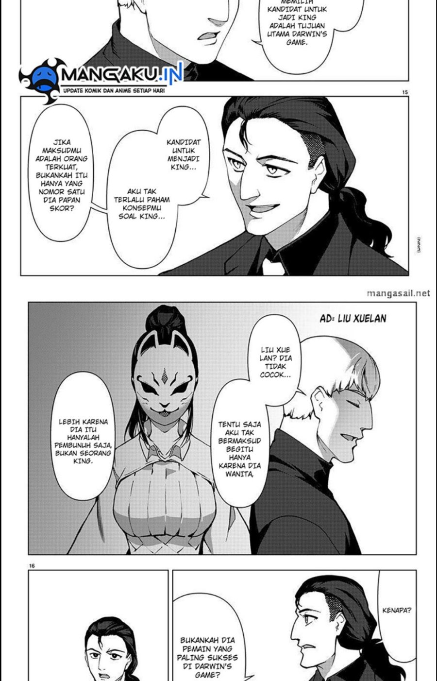 Darwins Game Chapter 111.1 - halaman 16