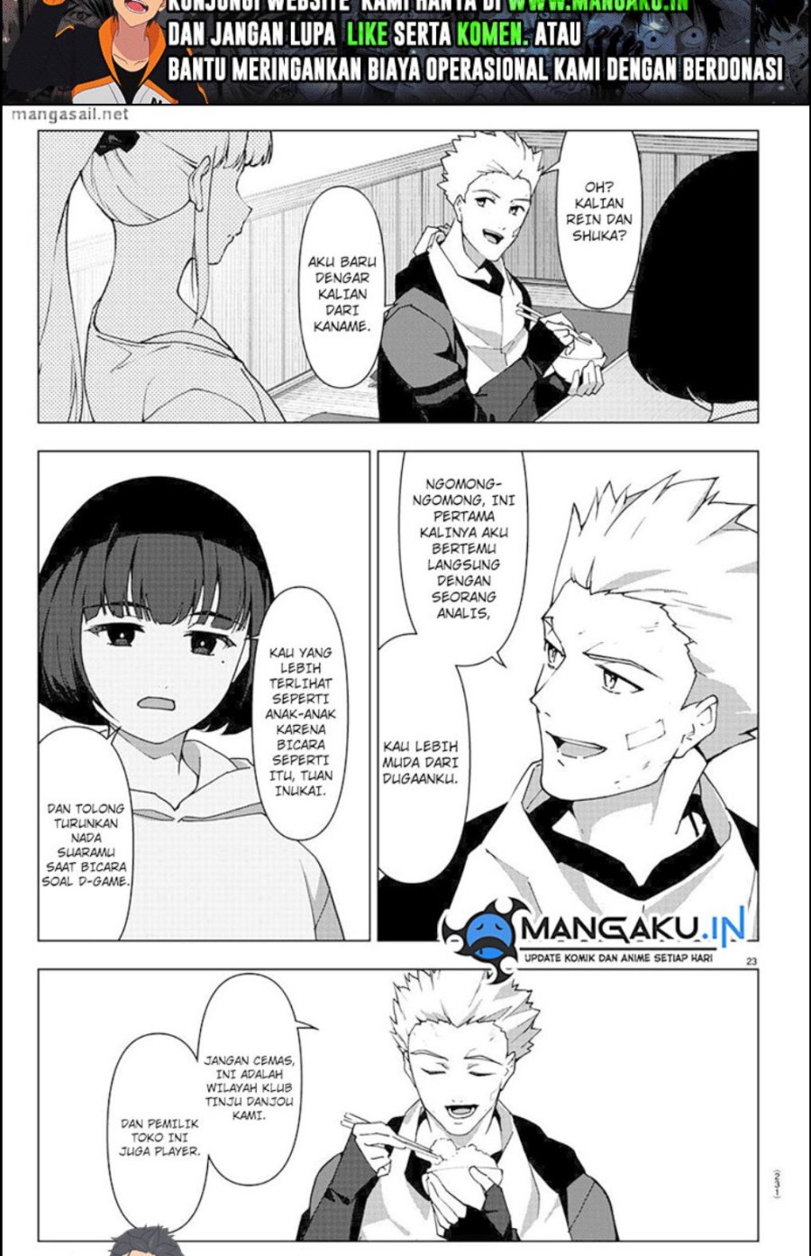 Darwins Game Chapter 111.1 - halaman 23