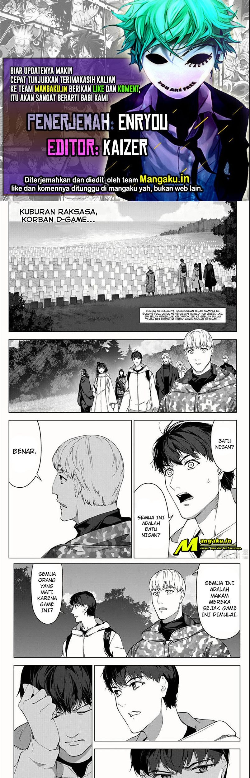 Darwins Game Chapter 99.1 - halaman 1