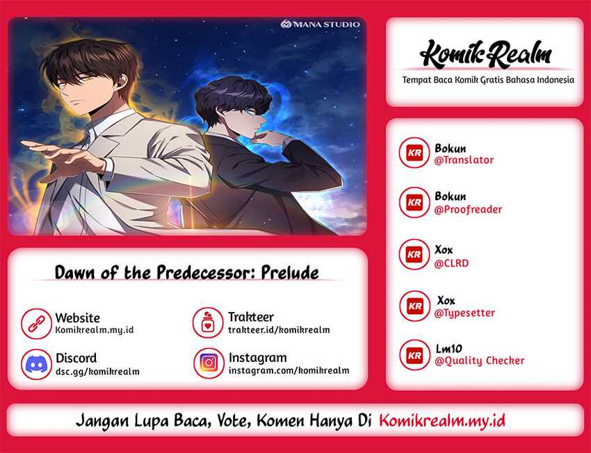 Dawn of the Predecessor: Prelude Chapter 18 - halaman 1