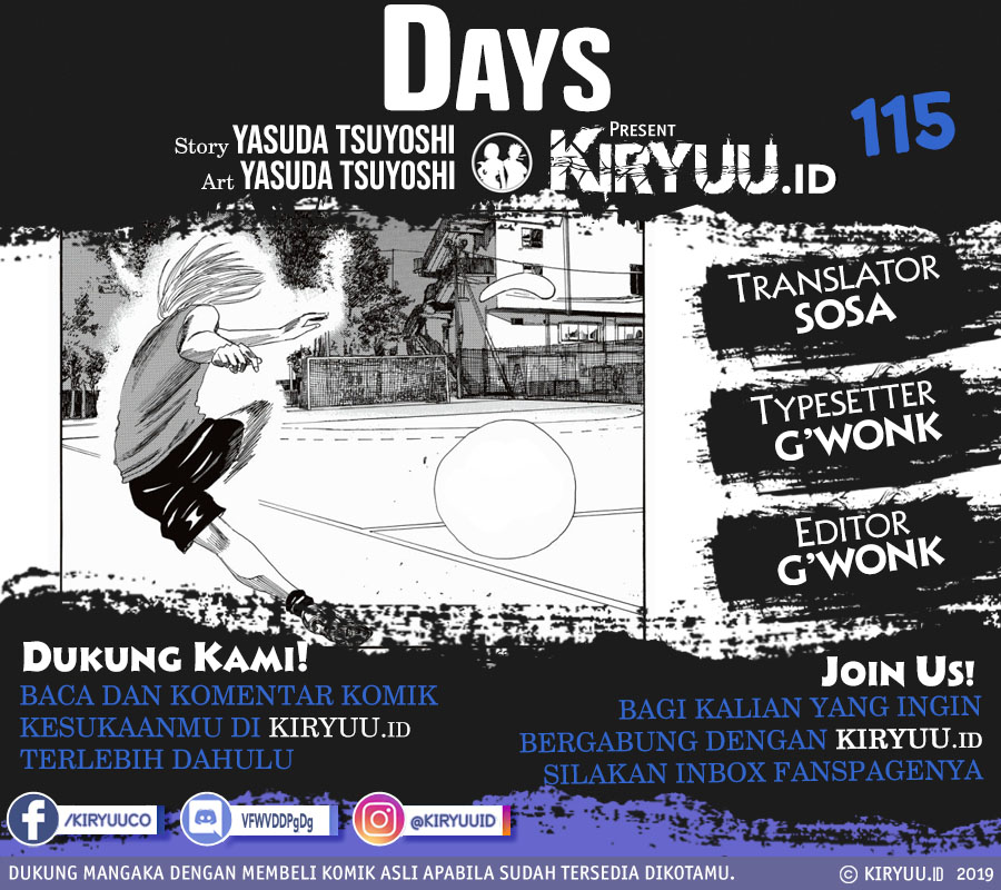 Days Chapter 115 - halaman 1