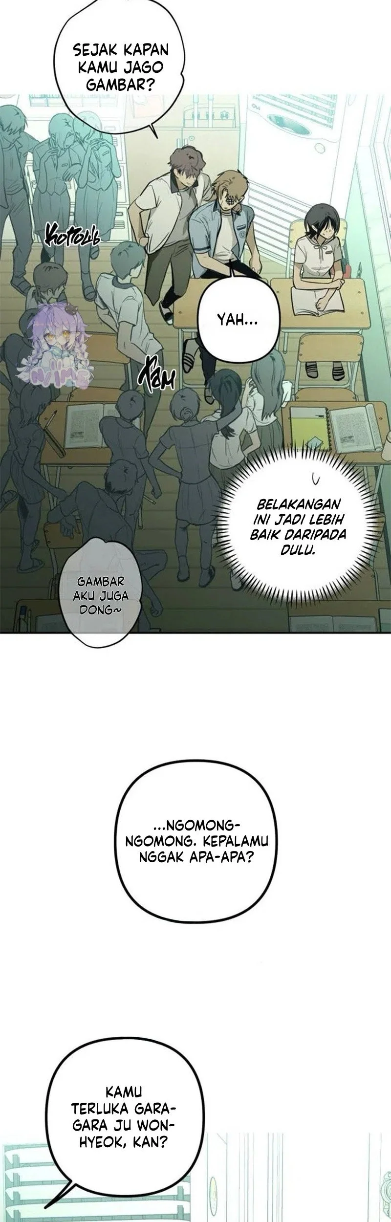 Daytime in the Bunker Chapter 27 - halaman 28