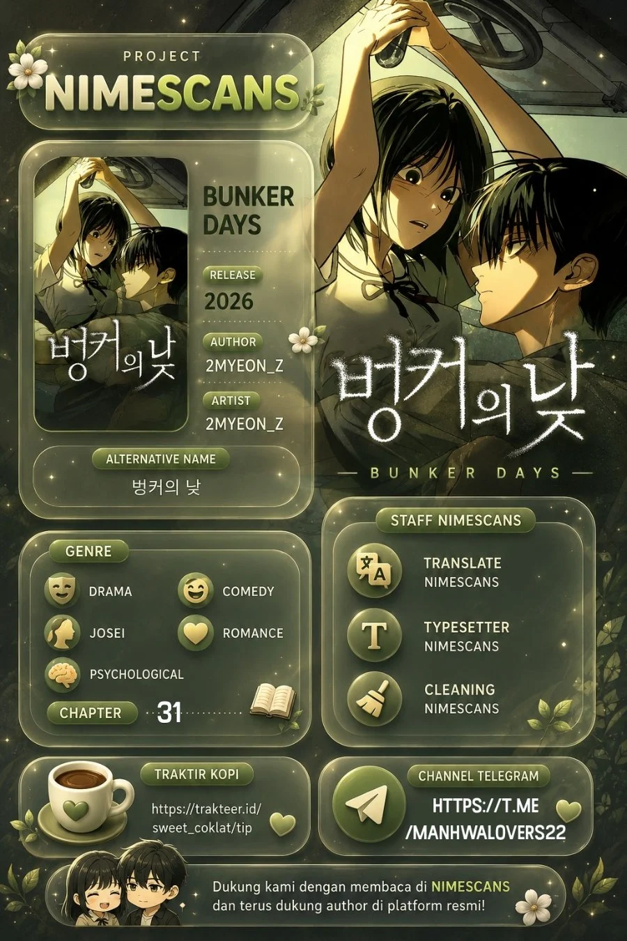 Daytime in the Bunker Chapter 31 - halaman 1