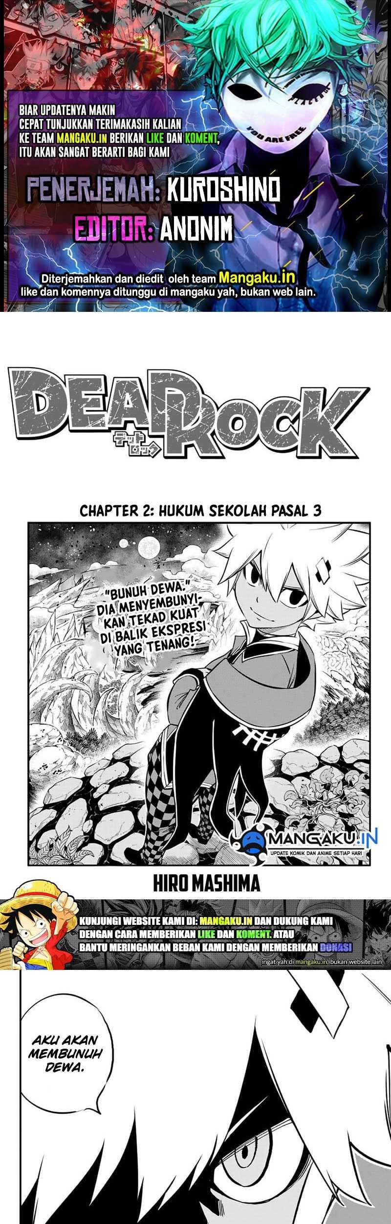 Dead Rock Chapter 2.1 - halaman 1