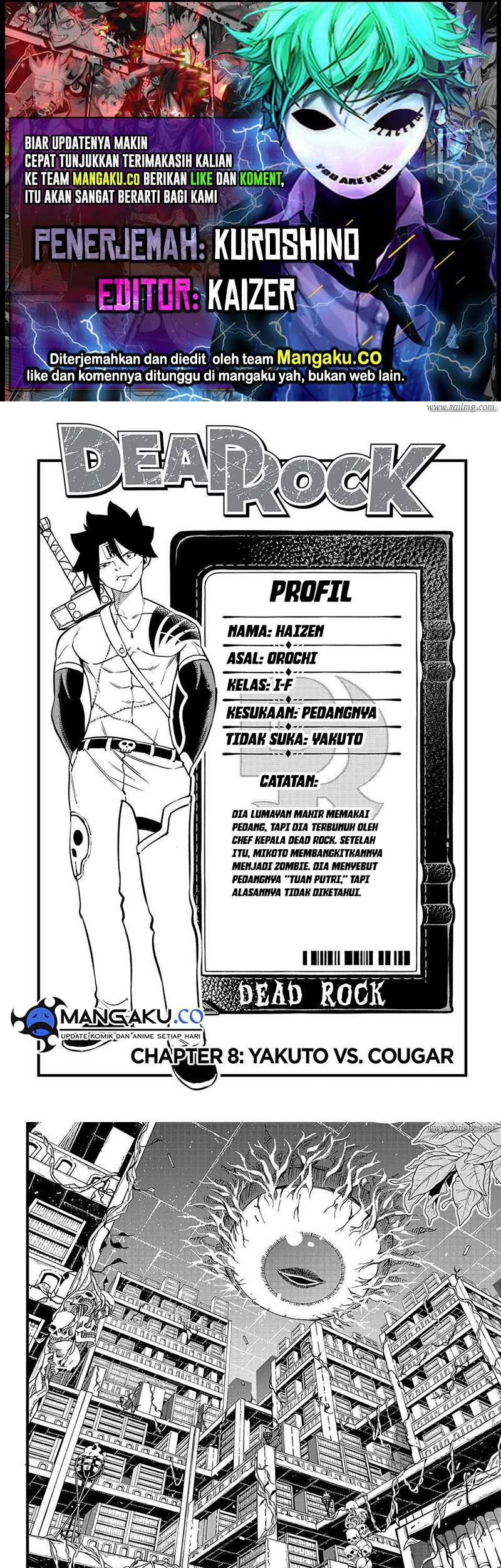 Dead Rock Chapter 8 - halaman 1