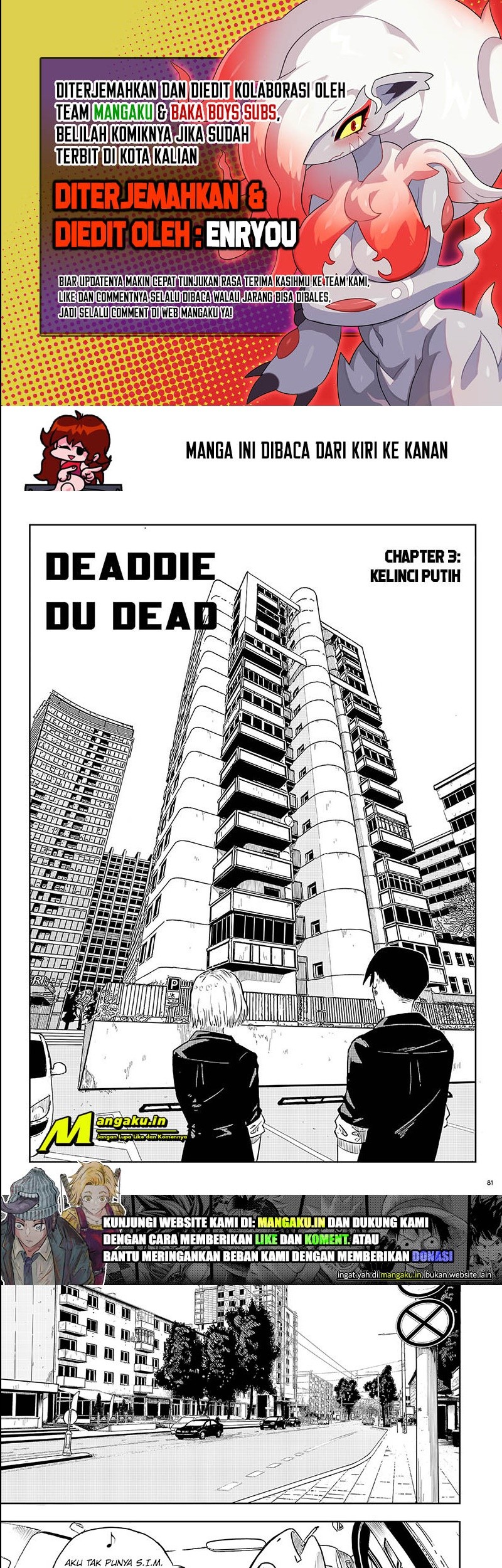 Deaddie Du Dead Chapter 3 - halaman 1