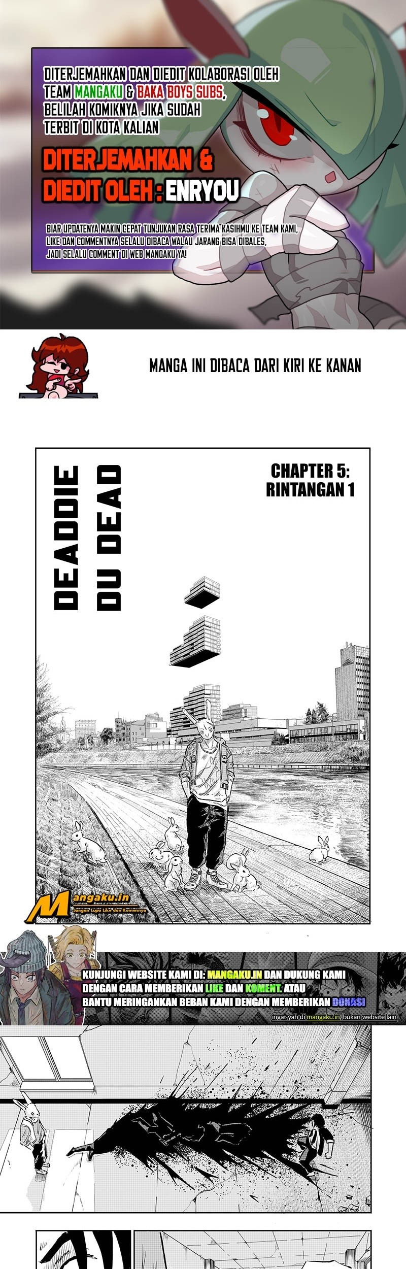 Deaddie Du Dead Chapter 5 - halaman 1