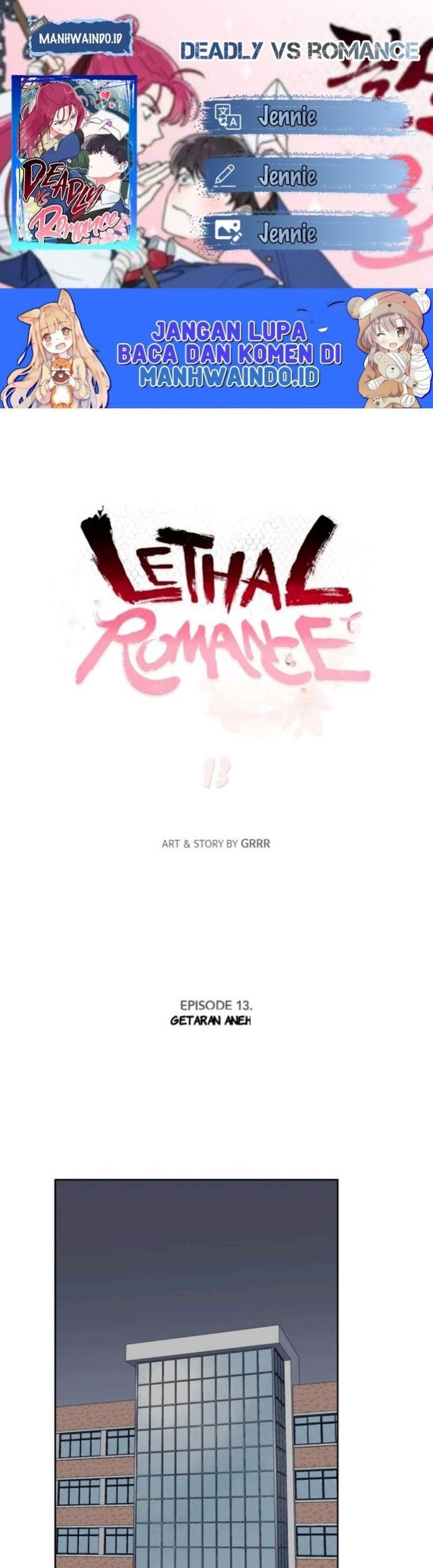 Deadly VS Romance (Lethal Romance) Chapter 13 - halaman 1