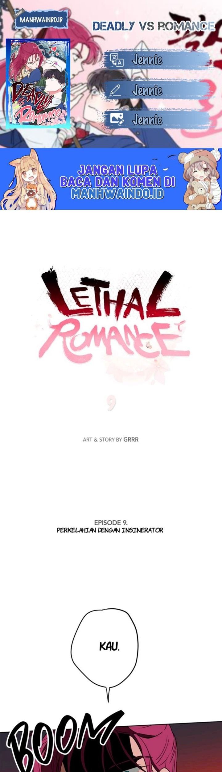 Deadly VS Romance (Lethal Romance) Chapter 9 - halaman 1