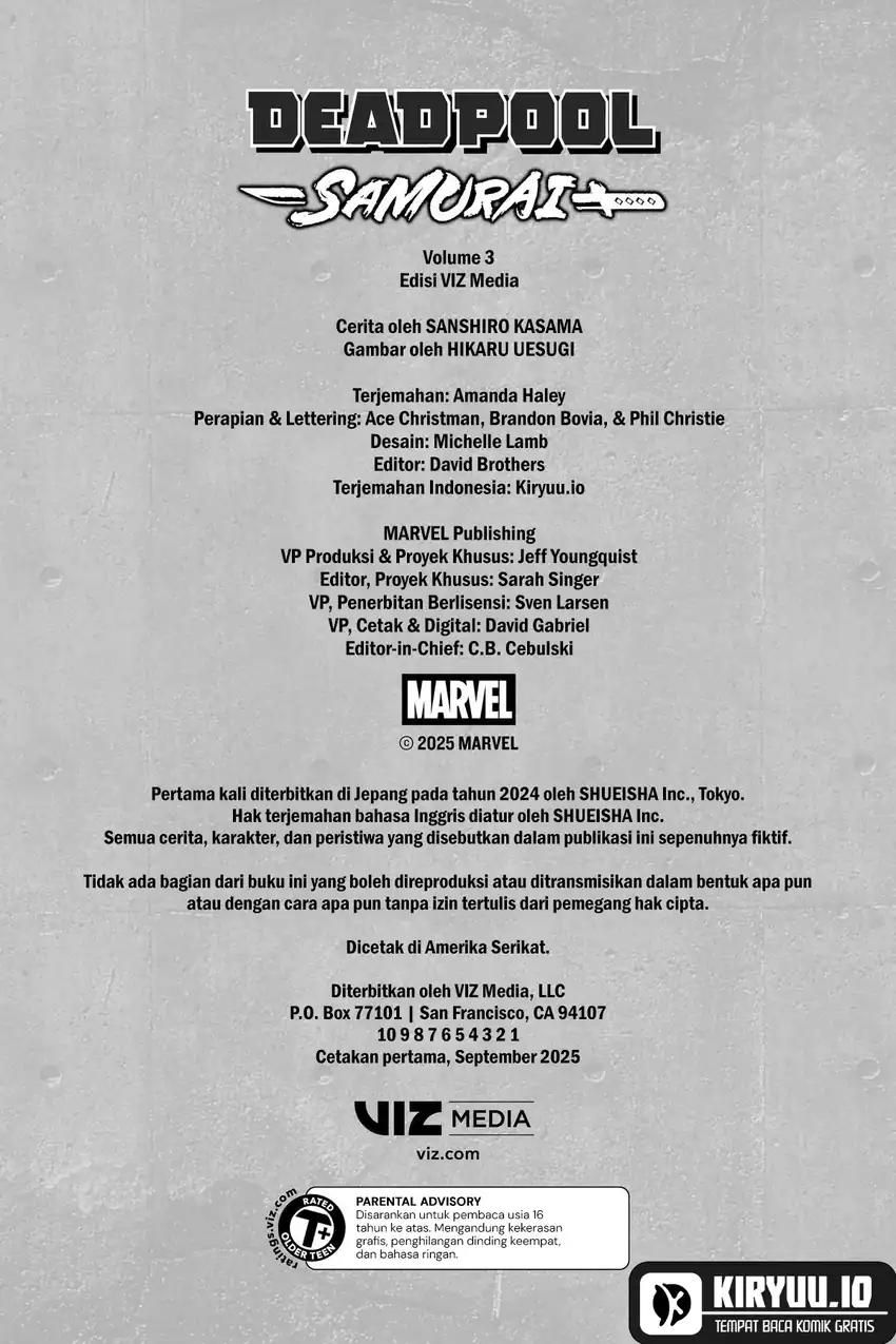 Deadpool: Samurai Chapter 20.5 - halaman 12