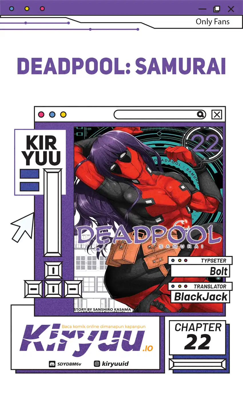 Deadpool: Samurai Chapter 22 - halaman 1
