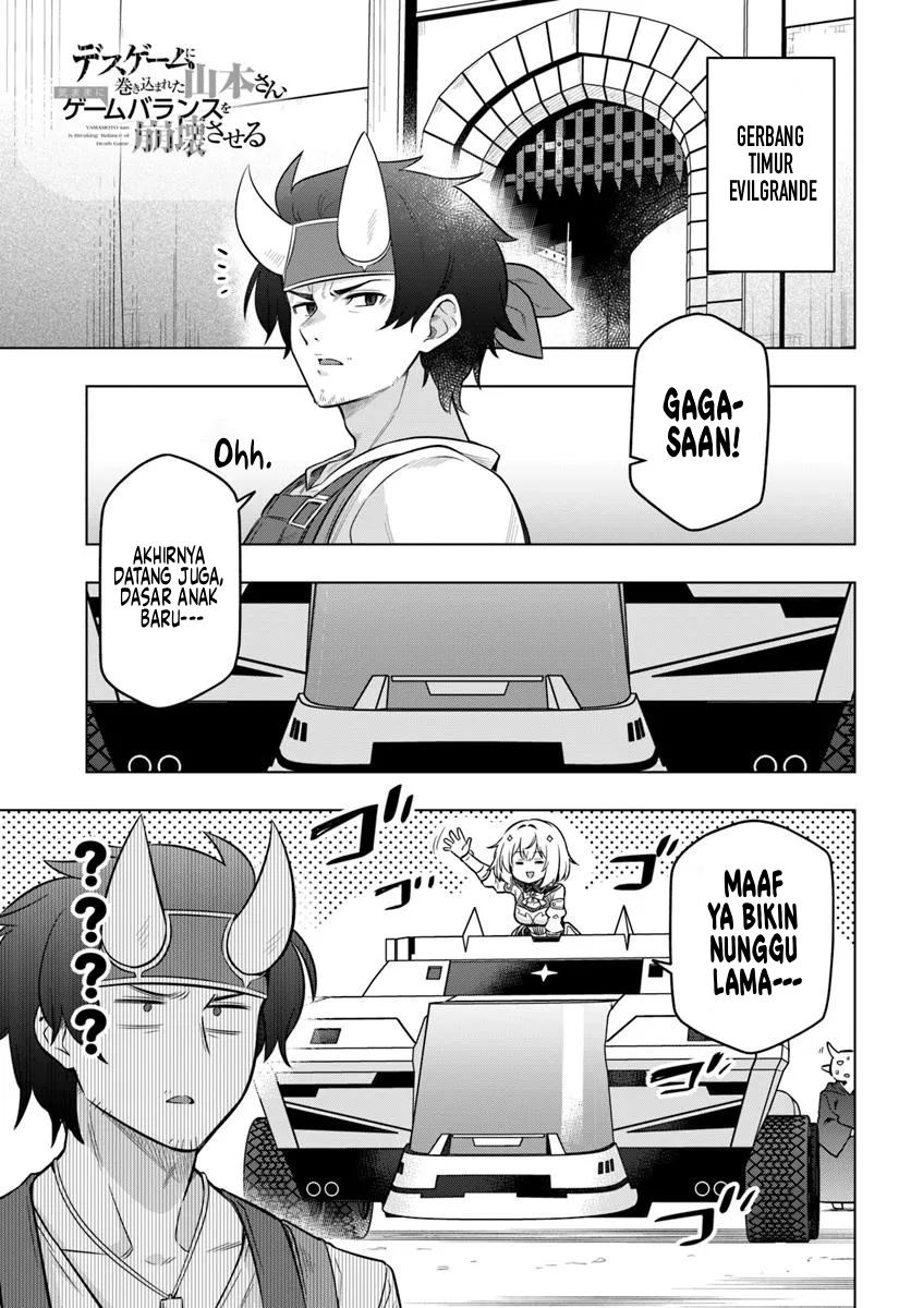 Death Game ni Makikomareta Yamamoto-san, Kimama ni Game Balance wo Houkai saseru Chapter 6.1 - halaman 2