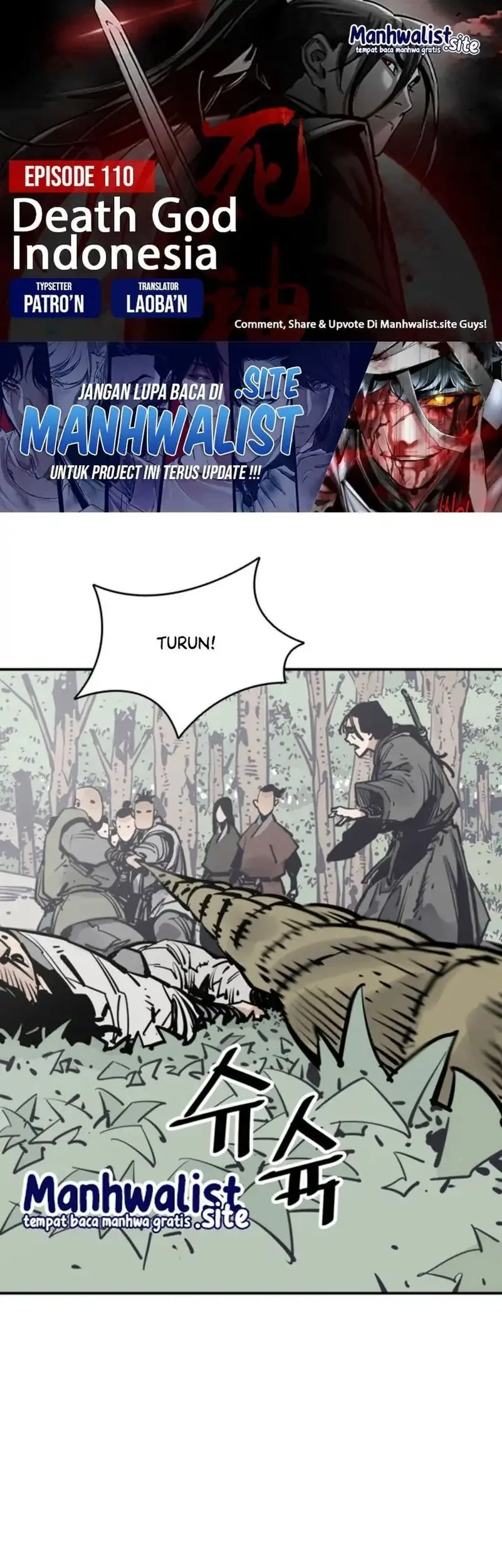 Death God Chapter 110 - halaman 1