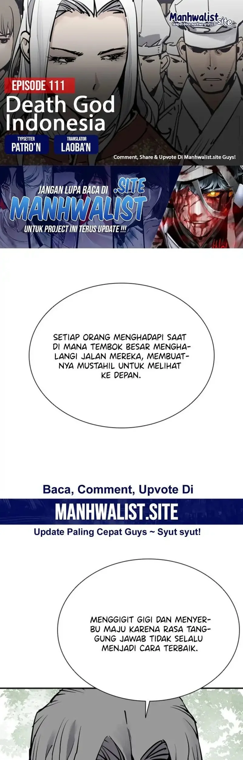 Death God Chapter 111 - halaman 1