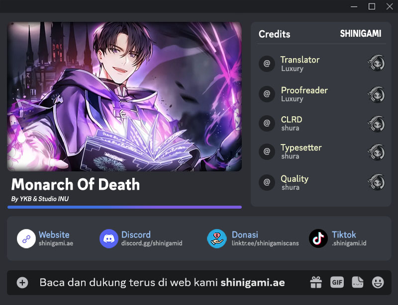 Death King Karnak Chapter 34 - halaman 1