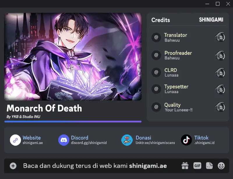 Death King Karnak Chapter 36 - halaman 1