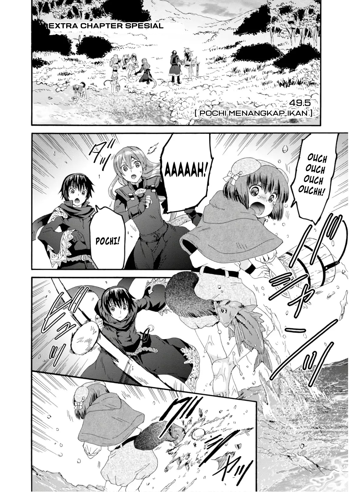 Death March kara Hajimaru Isekai Kyousoukyoku Chapter 49.5 - halaman 3