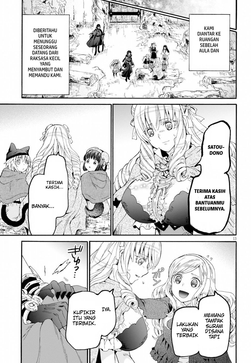Death March kara Hajimaru Isekai Kyousoukyoku Chapter 54 - halaman 13