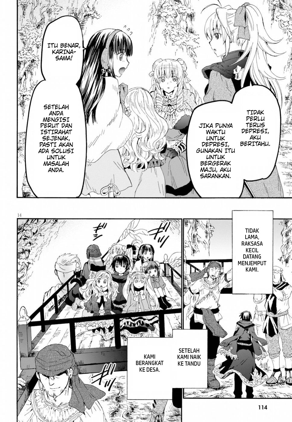 Death March kara Hajimaru Isekai Kyousoukyoku Chapter 54 - halaman 14