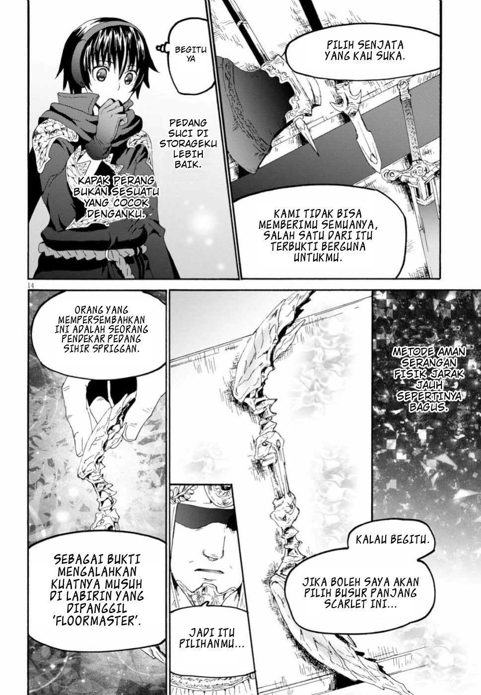 Death March kara Hajimaru Isekai Kyousoukyoku Chapter 56 - halaman 14