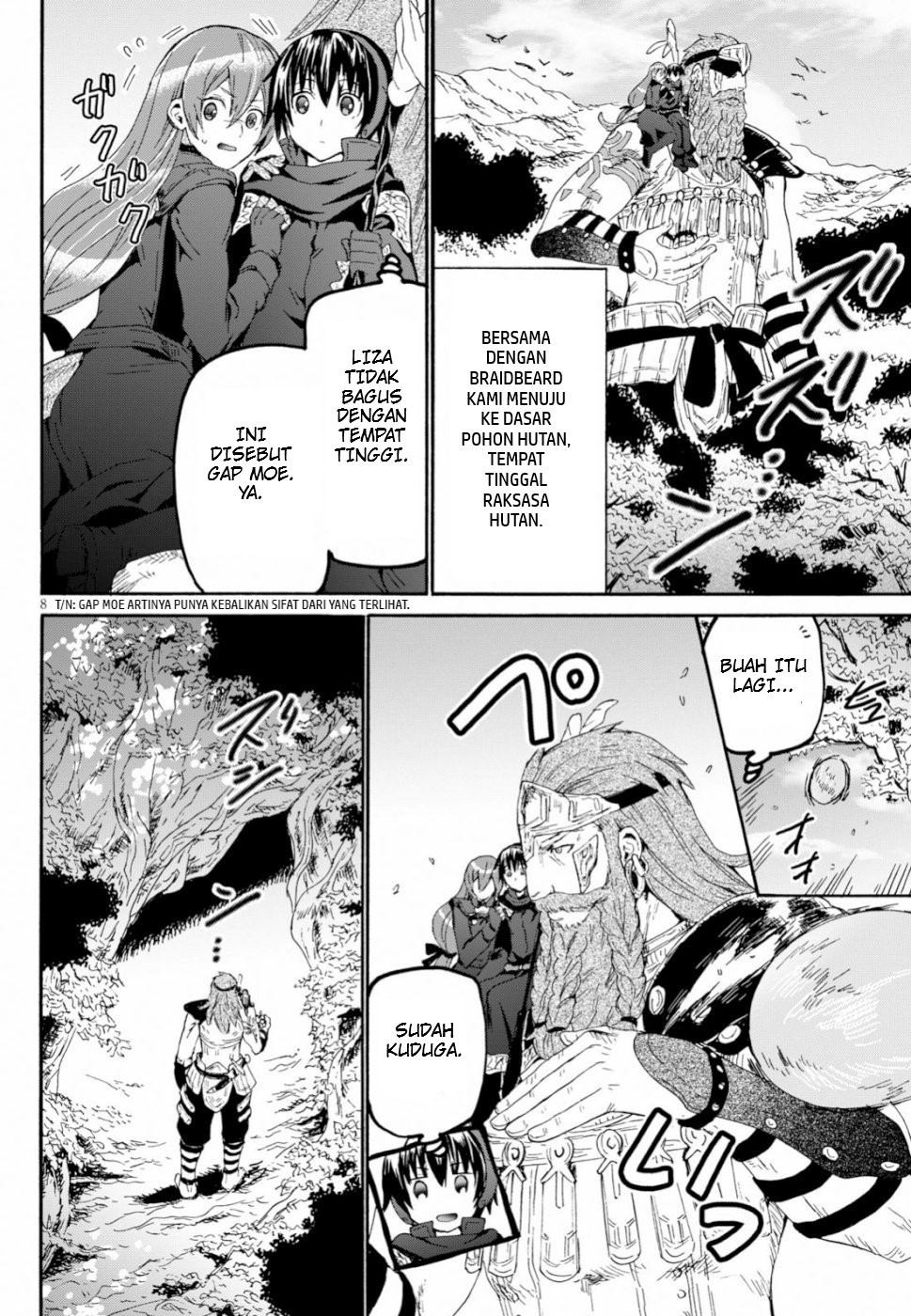 Death March kara Hajimaru Isekai Kyousoukyoku Chapter 56 - halaman 8