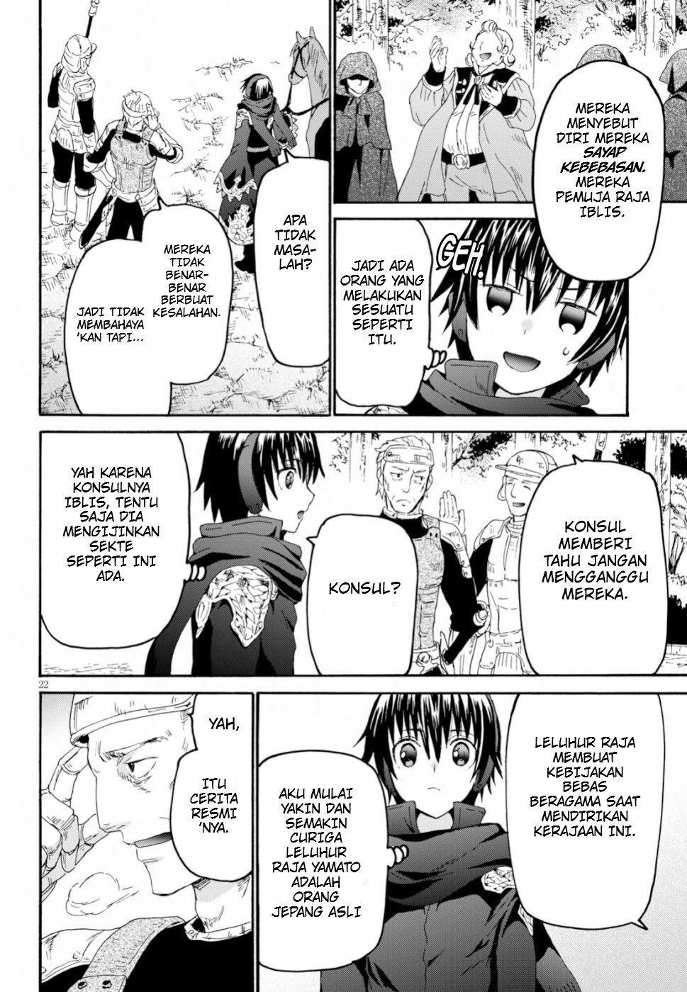 Death March kara Hajimaru Isekai Kyousoukyoku Chapter 57 - halaman 22