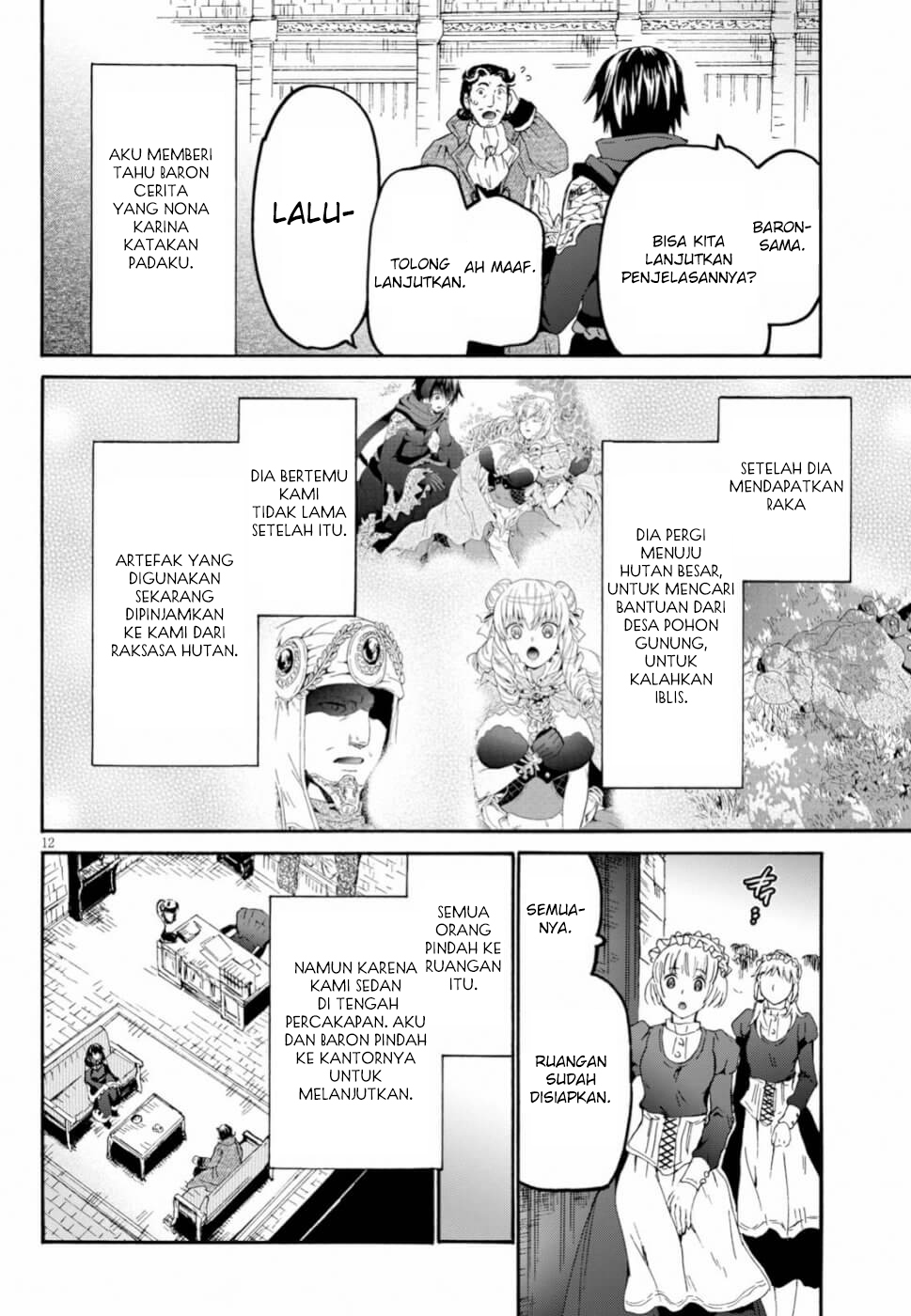 Death March kara Hajimaru Isekai Kyousoukyoku Chapter 59 - halaman 12