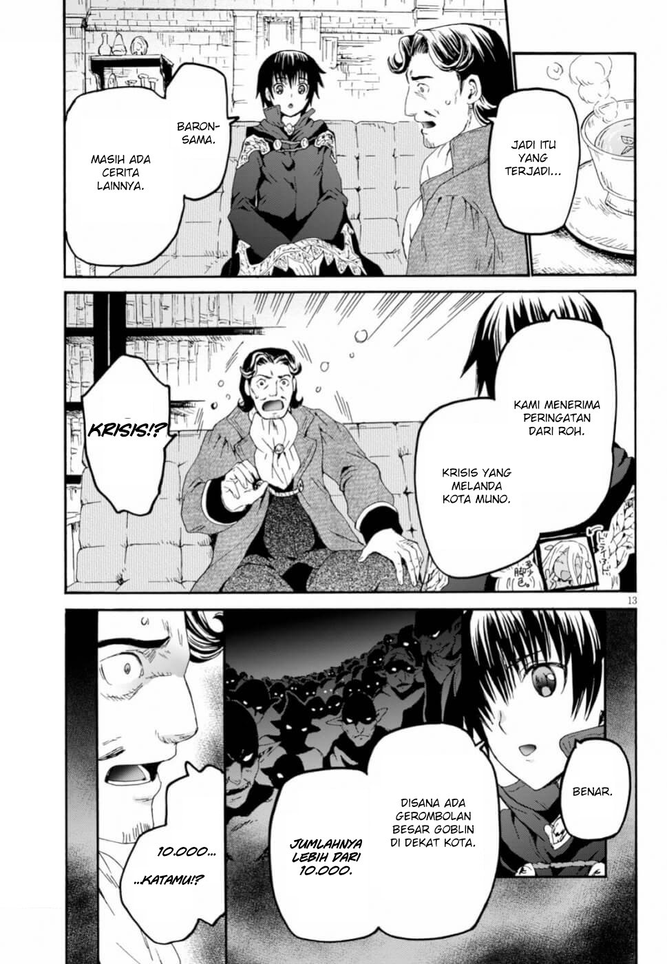 Death March kara Hajimaru Isekai Kyousoukyoku Chapter 59 - halaman 13