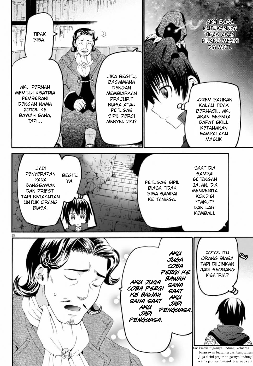 Death March kara Hajimaru Isekai Kyousoukyoku Chapter 59 - halaman 18