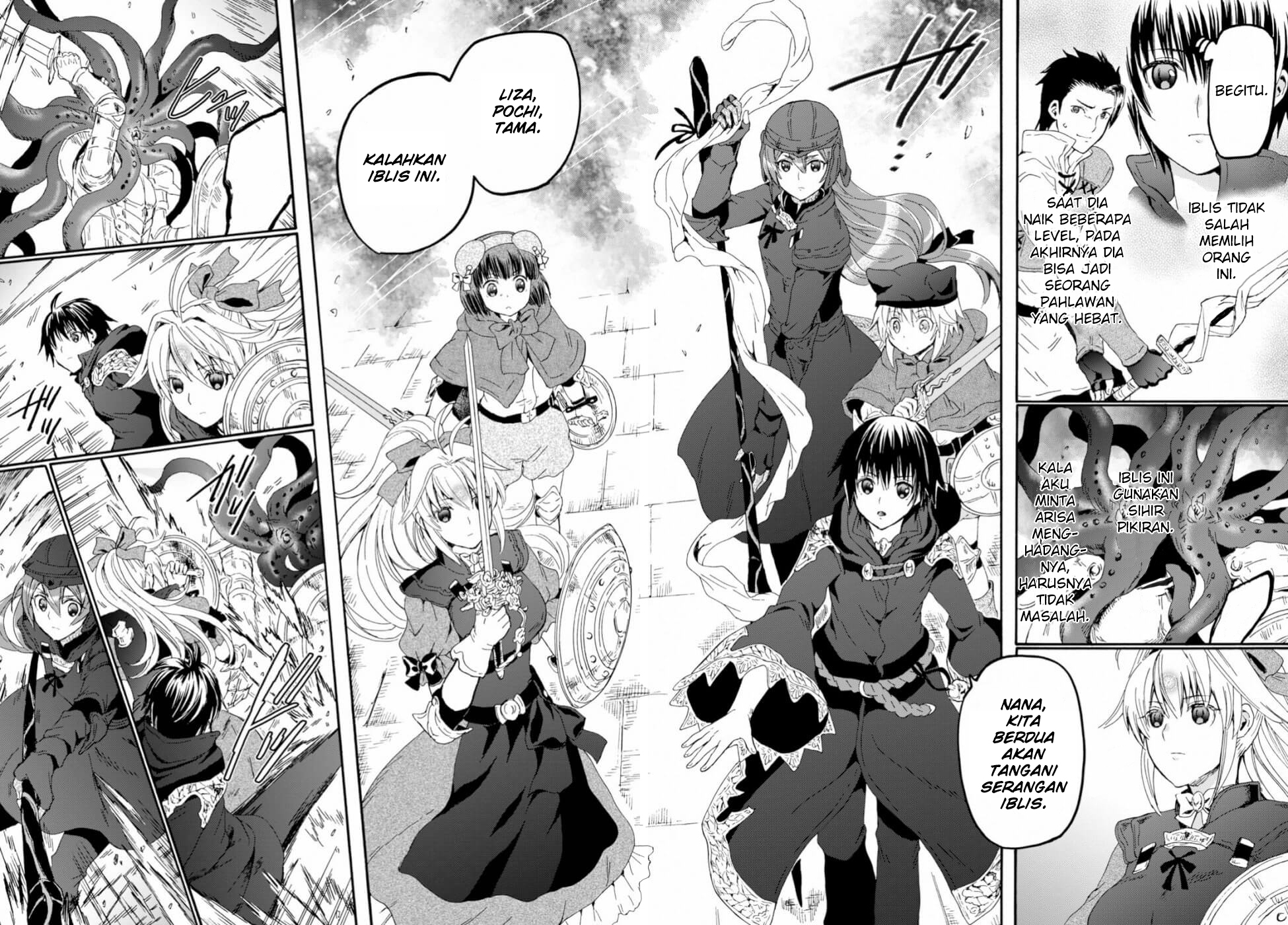 Death March kara Hajimaru Isekai Kyousoukyoku Chapter 59 - halaman 3