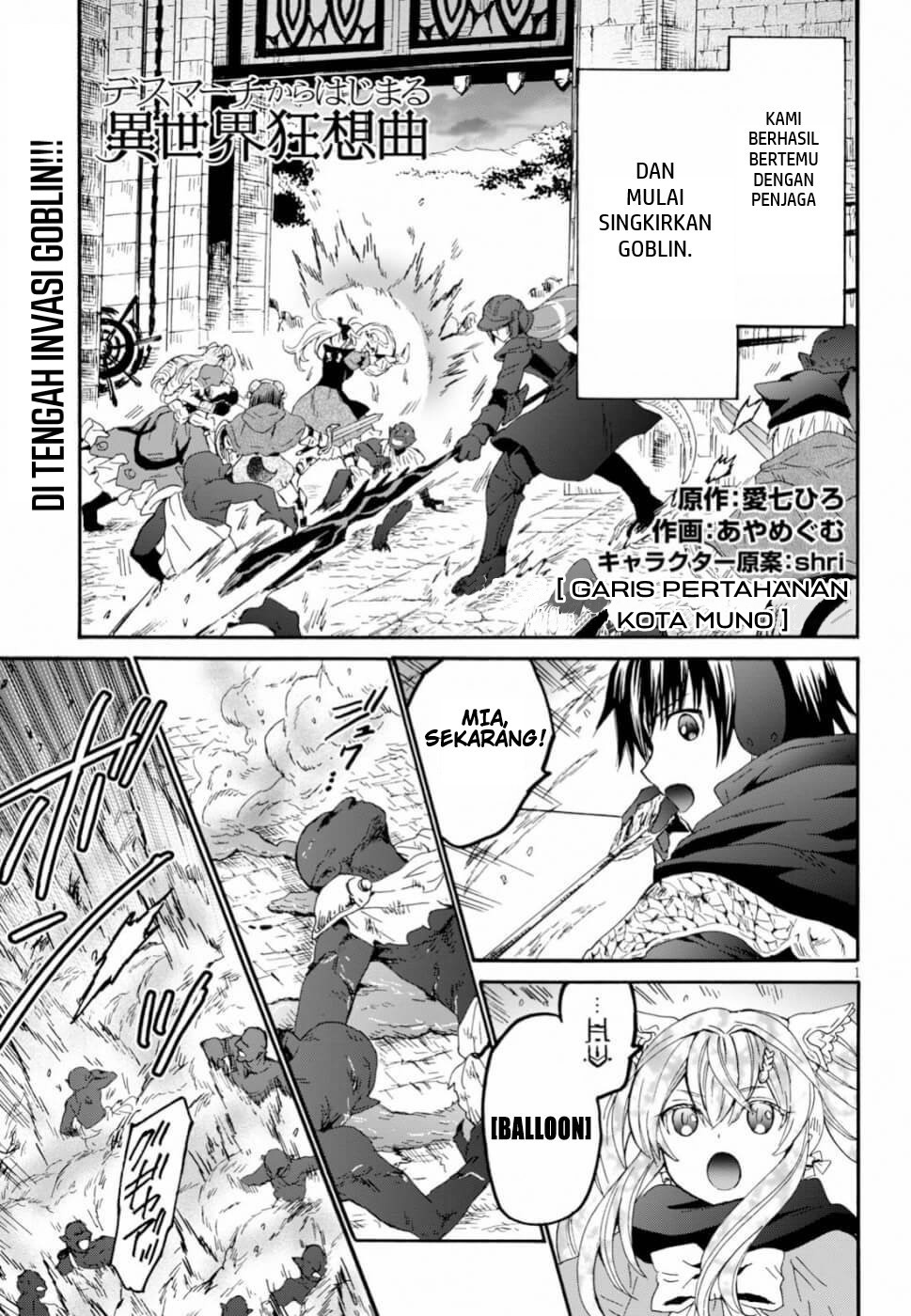 Death March kara Hajimaru Isekai Kyousoukyoku Chapter 61 - halaman 1
